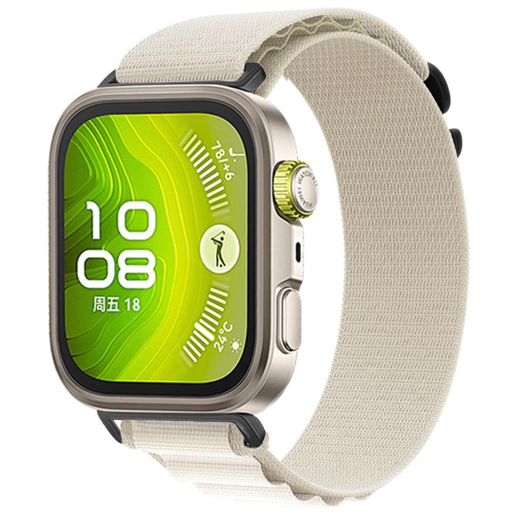Cinturino per orologio Alpine in nylon a maglia fine, For Huawei Watch Fit 5 / Fit 5 Pro / Fit 4