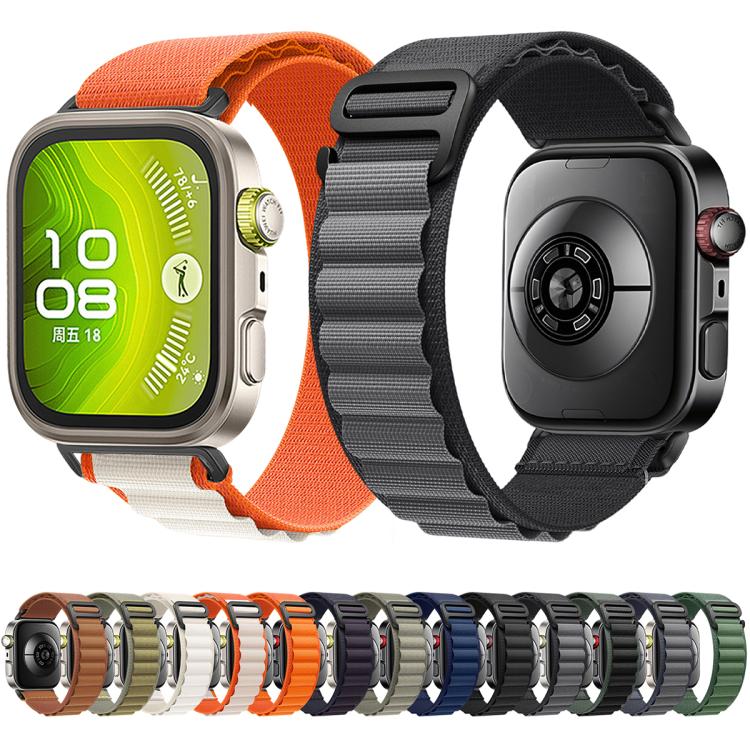 Cinturino per orologio Alpine in nylon a maglia fine, For Huawei Watch Fit 5 / Fit 5 Pro / Fit 4