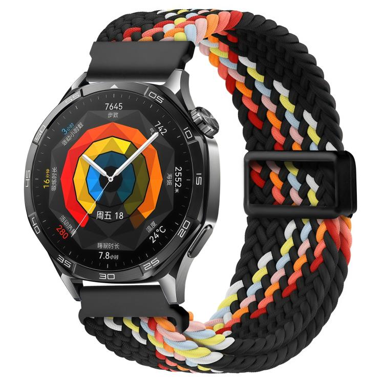 Cinturino in tessuto con fibbia magnetica a sgancio rapido a pressione., 22mm