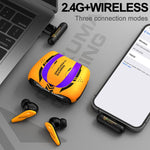 ONIKUMA TX616 ENC Auricolari wireless Bluetooth con doppio microfono, riduzione del rumore e tripla modalità, TX616