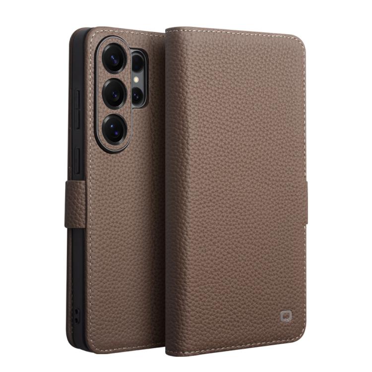 Custodia per telefono QIALINO Classic 5a generazione in vera pelle, For Samsung Galaxy S26 Ultra 5G