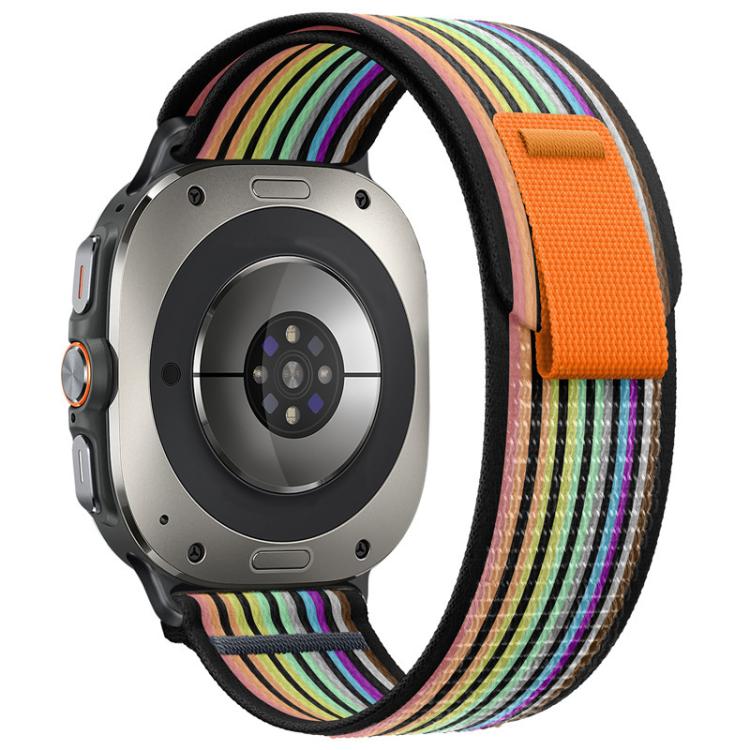 Cinturino per orologio xDfind Wild Path Loop in nylon con chiusura a strappo., For Samsung Galaxy Watch Ultra / Ultra 2025