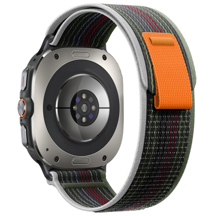 Cinturino per orologio xDfind Wild Path Loop in nylon con chiusura a strappo., For Samsung Galaxy Watch Ultra / Ultra 2025
