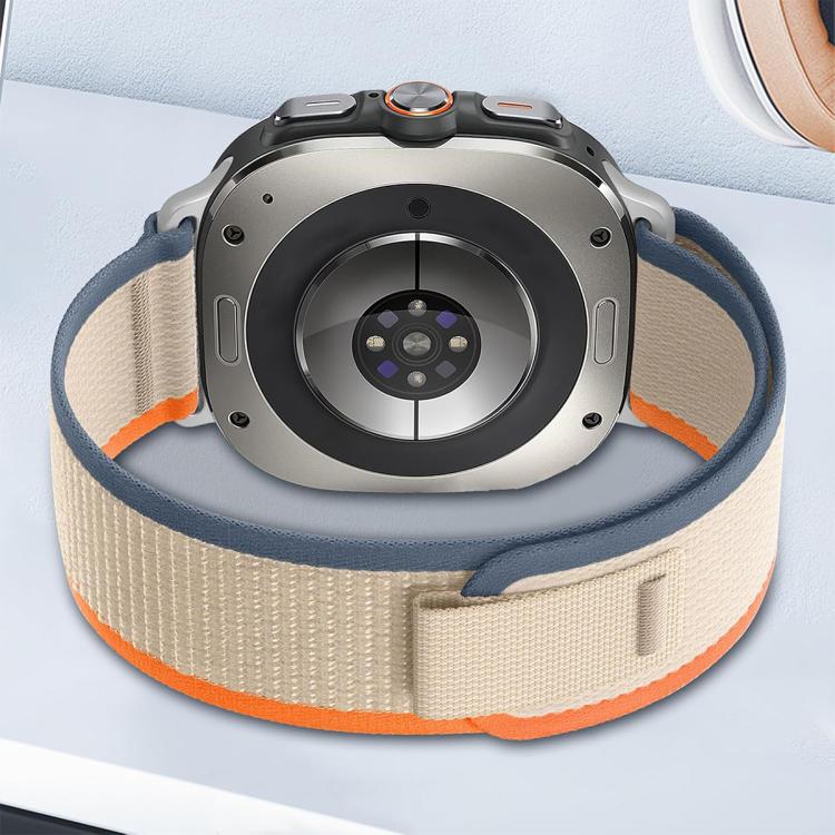 Cinturino per orologio xDfind Wild Path Loop in nylon con chiusura a strappo., For Samsung Galaxy Watch Ultra / Ultra 2025