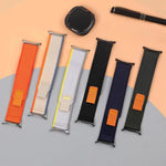 Cinturino per orologio xDfind Wild Path Loop in nylon con chiusura a strappo., For Samsung Galaxy Watch Ultra / Ultra 2025
