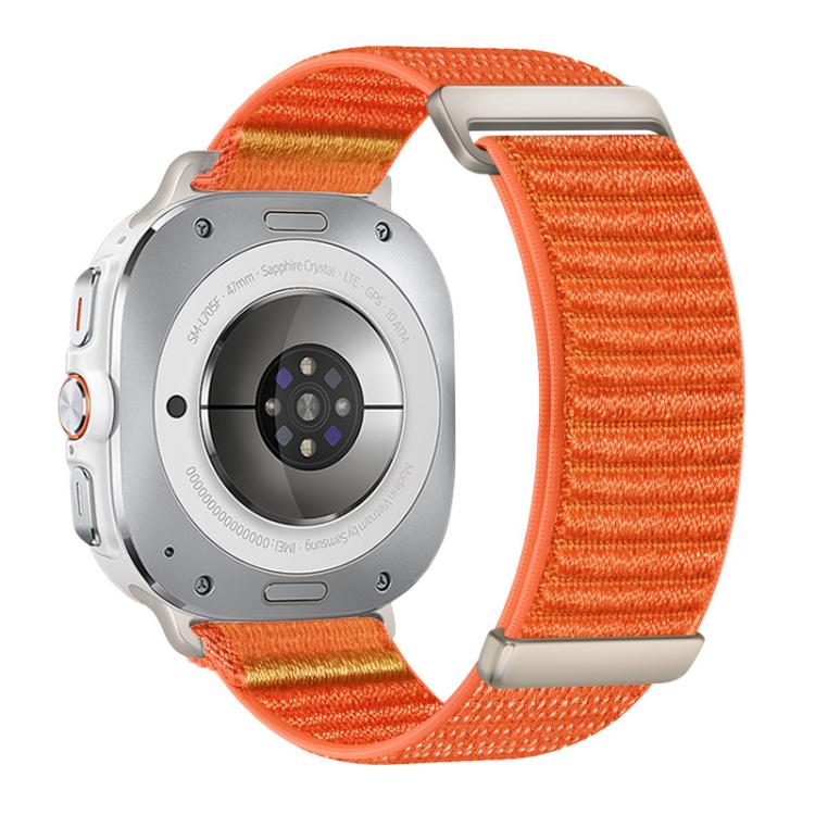 Cinturino per orologio xDfind in nylon a due sezioni con motivo montano., For Samsung Galaxy Watch Ultra / Ultra 2025