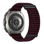 Cinturino per orologio xDfind in nylon a due sezioni con motivo montano., For Samsung Galaxy Watch Ultra / Ultra 2025