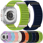 Cinturino per orologio xDfind in nylon a due sezioni con motivo montano., For Samsung Galaxy Watch Ultra / Ultra 2025