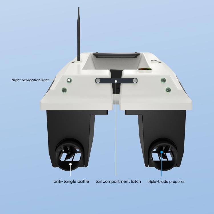 D50B GPS Telecomando intelligente ad alta velocità per barca da pesca con esche e rete da traino, EU Plug, US Plug, UK Plug