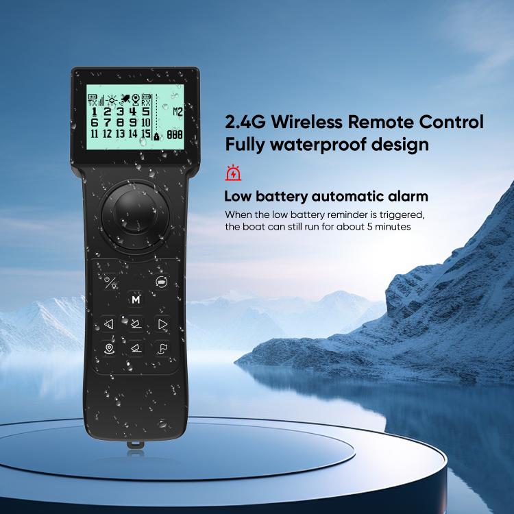 D50B GPS Telecomando intelligente ad alta velocità per barca da pesca con esche e rete da traino, EU Plug, US Plug, UK Plug