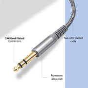 Cavo prolunga stereo 6,35 mm TRS maschio-femmina 2-6 m