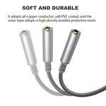 Cavo di prolunga stereo da 6,35 mm (1/4 di pollice) TRS maschio-femmina, 2m, 3m, 4.5m, 6m