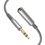 Cavo di prolunga stereo da 6,35 mm (1/4 di pollice) TRS maschio-femmina, 2m, 3m, 4.5m, 6m