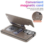Portafoglio in pelle con doppia fibbia e mandala, cover posteriore per telefono., For Samsung Galaxy S26+ 5G, For Samsung Galaxy S26 Ultra 5G, For Samsung Galaxy S26 5G