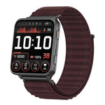 Cinturino per orologio in nylon con motivo a onde di montagna xDfind, For Garmin Venu X1
