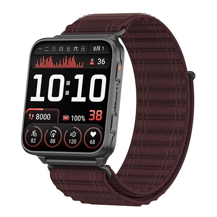 Cinturino per orologio in nylon con motivo a onde di montagna xDfind, For Garmin Venu X1