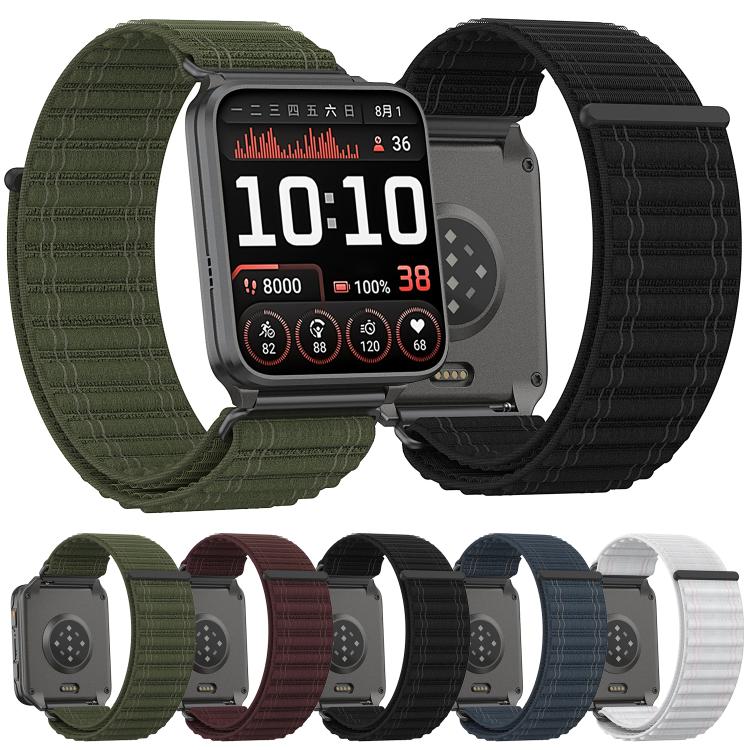 Cinturino per orologio in nylon con motivo a onde di montagna xDfind, For Garmin Venu X1