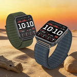 Cinturino per orologio in nylon con motivo a onde di montagna xDfind, For Garmin Venu X1