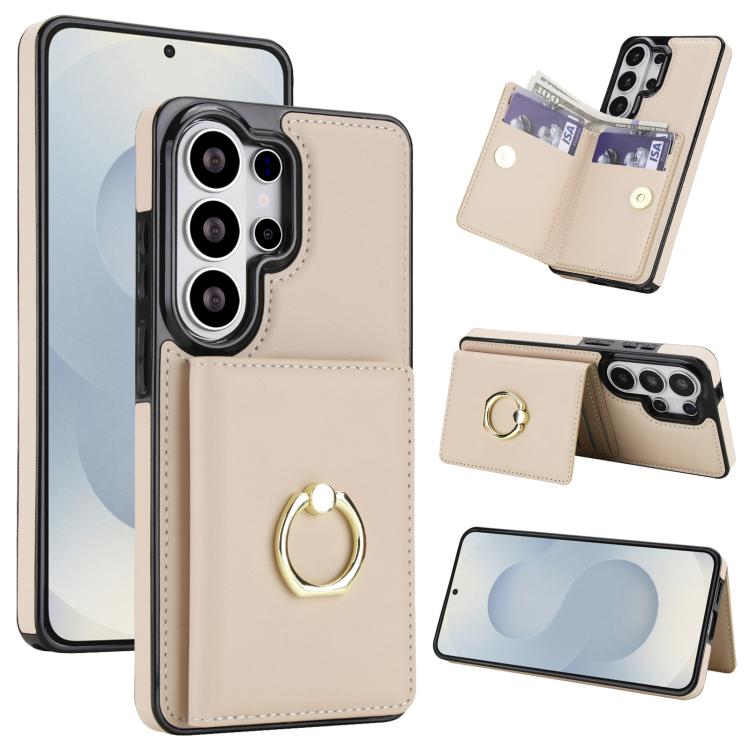 Anello porta cellulare antifurto RFID con supporto per scheda., For Samsung Galaxy S26+ 5G, For Samsung Galaxy S26 Ultra 5G, For Samsung Galaxy S26 5G