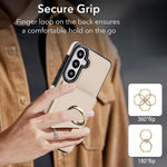 Anello porta cellulare antifurto RFID con supporto per scheda., For Samsung Galaxy S26+ 5G, For Samsung Galaxy S26 Ultra 5G, For Samsung Galaxy S26 5G
