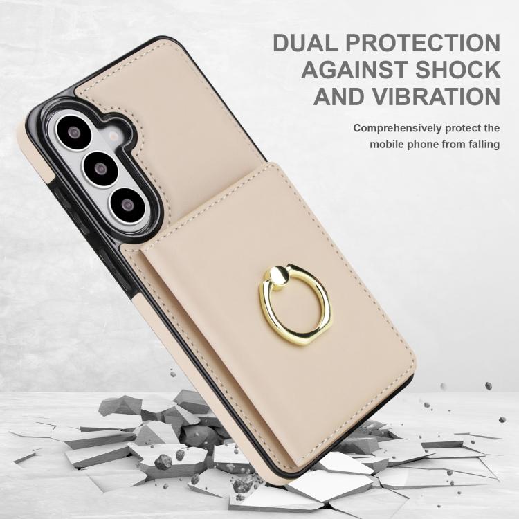 Anello porta cellulare antifurto RFID con supporto per scheda., For Samsung Galaxy S26+ 5G, For Samsung Galaxy S26 Ultra 5G, For Samsung Galaxy S26 5G
