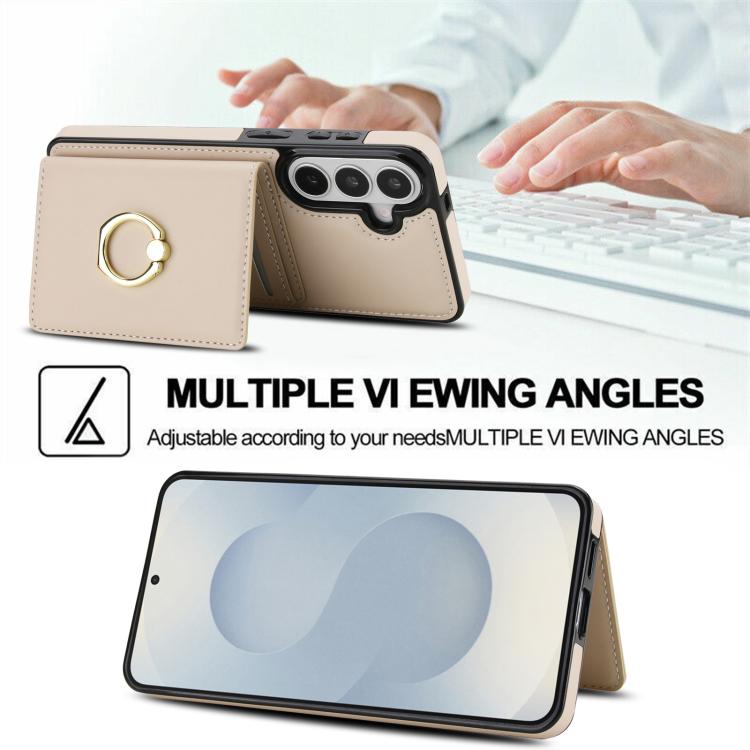 Anello porta cellulare antifurto RFID con supporto per scheda., For Samsung Galaxy S26+ 5G, For Samsung Galaxy S26 Ultra 5G, For Samsung Galaxy S26 5G