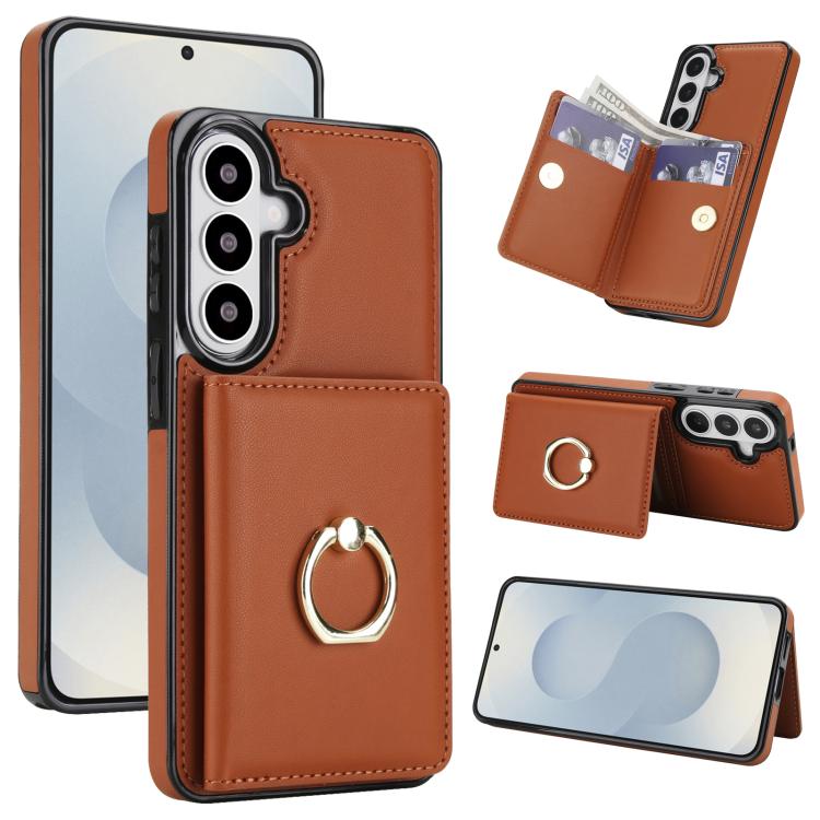Anello porta cellulare antifurto RFID con supporto per scheda., For Samsung Galaxy S26+ 5G, For Samsung Galaxy S26 Ultra 5G, For Samsung Galaxy S26 5G