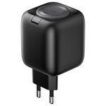 Caricabatterie da viaggio Havit UC252 3 in 1 GaN da 65 W con cavo retrattile Type-C., UC252(EU Plug), UC252(US Plug)