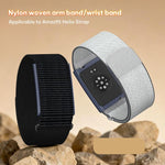 Cinturino per Amazfit Helio xDfind in nylon rivestito con passante, 280mm Wristband, 420mm Arm Strap