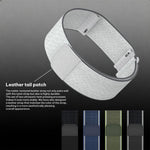 Cinturino per Amazfit Helio xDfind in nylon rivestito con passante, 280mm Wristband, 420mm Arm Strap