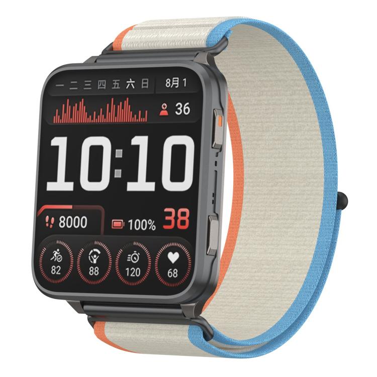 Cinturino per orologio xDfind Wild Path Loop in nylon intrecciato con chiusura a sgancio rapido., For Garmin Venu X1