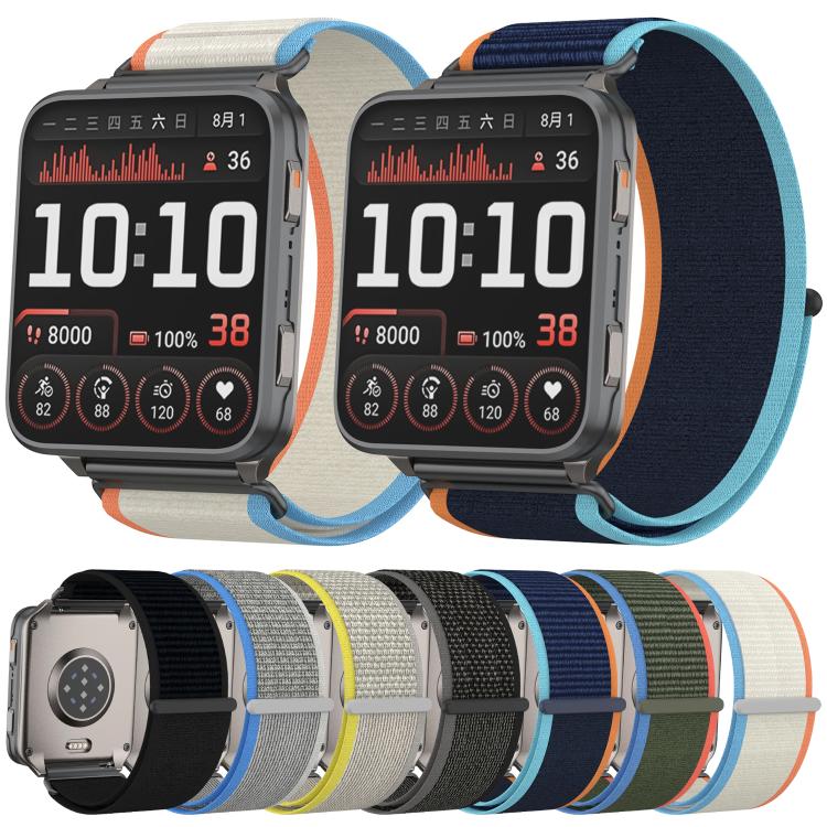 Cinturino per orologio xDfind Wild Path Loop in nylon intrecciato con chiusura a sgancio rapido., For Garmin Venu X1