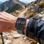 Cinturino per orologio xDfind Wild Path Loop in nylon intrecciato con chiusura a sgancio rapido., For Garmin Venu X1