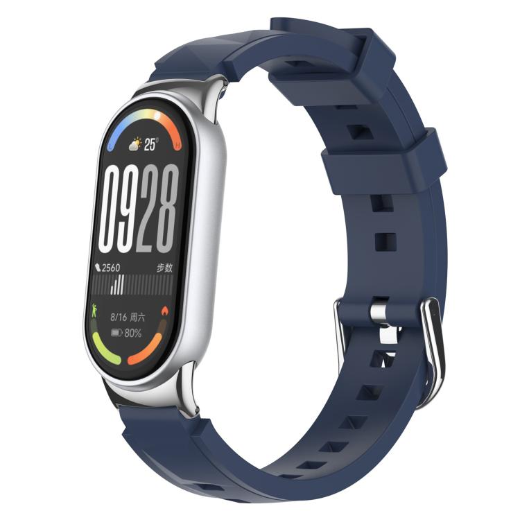 Cinturino per orologio in silicone 3D con texture a diamante xDfind, For Xiaomi Smart Band 10 / 9 / 8