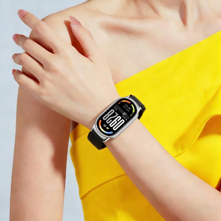 Cinturino per orologio in silicone 3D con texture a diamante xDfind, For Xiaomi Smart Band 10 / 9 / 8