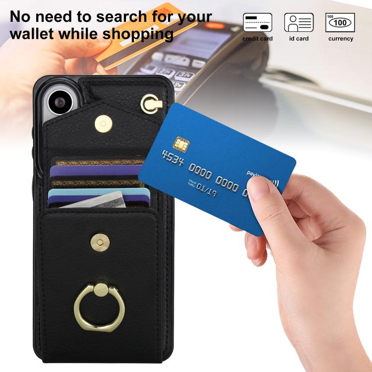 Custodia per telefono con anello porta scheda RFID e slot per scheda., For Samsung Galaxy S26+ 5G, For Samsung Galaxy S26 Ultra 5G, For Samsung Galaxy S26 5G