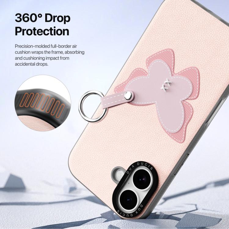Custodia per telefono DUX DUCIS serie LUVY con fibbia ad anello., For iPhone 17 Pro Max, For iPhone 17 Pro, For iPhone 17