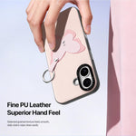 Custodia per telefono DUX DUCIS serie LUVY con fibbia ad anello., For iPhone 17 Pro Max, For iPhone 17 Pro, For iPhone 17