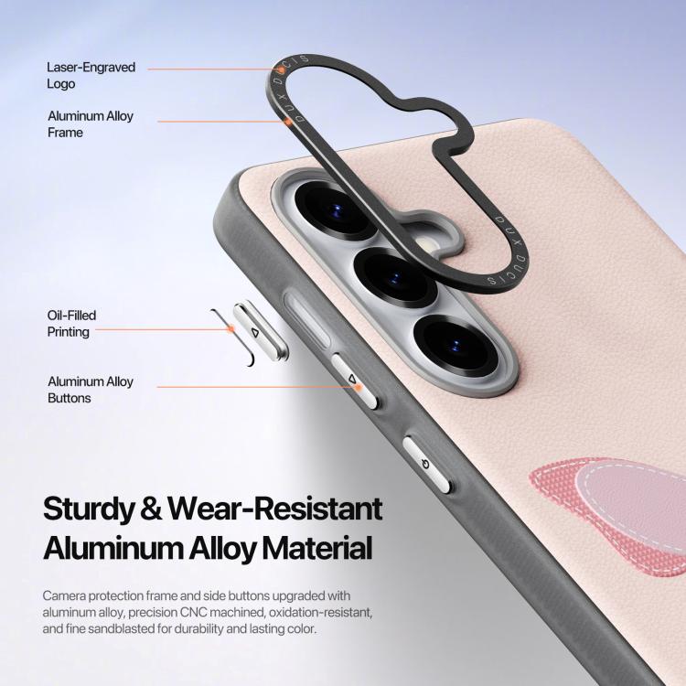 Custodia per telefono DUX DUCIS serie LUVY con fibbia ad anello., For Samsung Galaxy S26+ 5G, For Samsung Galaxy S26 Ultra 5G, For Samsung Galaxy S26 5G