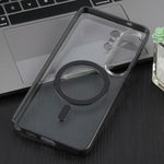 Custodia per telefono ibrida in PC e TPU Mutura Soft Mist Series MagSafe, For Samsung Galaxy S26 Ultra 5G
