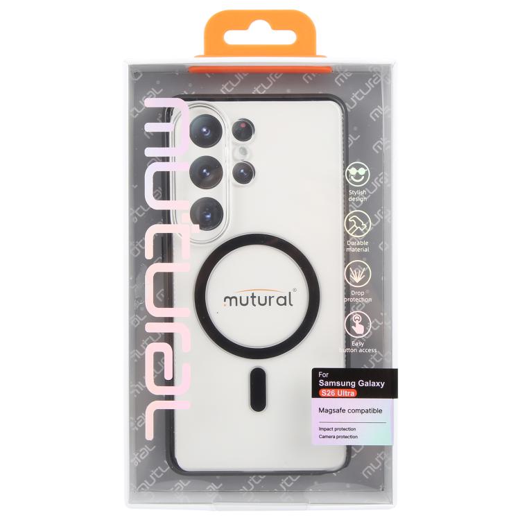 Custodia per telefono ibrida in PC e TPU Mutura Soft Mist Series MagSafe, For Samsung Galaxy S26 Ultra 5G
