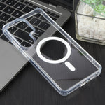 Custodia magnetica in TPU Mutura Ice Series MagSafe per telefono, For Samsung Galaxy S26 Ultra 5G
