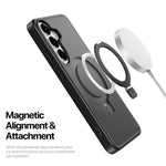 DUX DUCIS Yind Series MagSafe Custodia ibrida in TPU e PC con supporto, For Samsung Galaxy S26+ 5G, For Samsung Galaxy S26 Ultra 5G, For Samsung Galaxy S26 5G