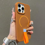 Custodia magnetica per telefono in TPU con cinturino in silicone, piacevole al tatto., For iPhone 12 Pro Max, For iPhone 11 Pro Max, For iPhone 11, For iPhone 11 Pro