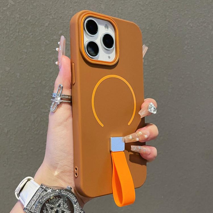 Custodia magnetica per telefono in TPU con cinturino in silicone, piacevole al tatto., For iPhone 12 Pro Max, For iPhone 11 Pro Max, For iPhone 11, For iPhone 11 Pro