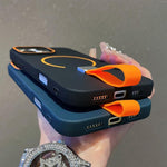 Custodia magnetica per telefono in TPU con cinturino in silicone, piacevole al tatto., For iPhone 16 Pro Max, For iPhone 16 Pro, For iPhone 16 Plus, For iPhone 16
