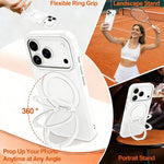 Custodia magnetica con supporto girevole XDcase YADUN per telefono, For iPhone 17 Pro Max, For iPhone 17 Pro