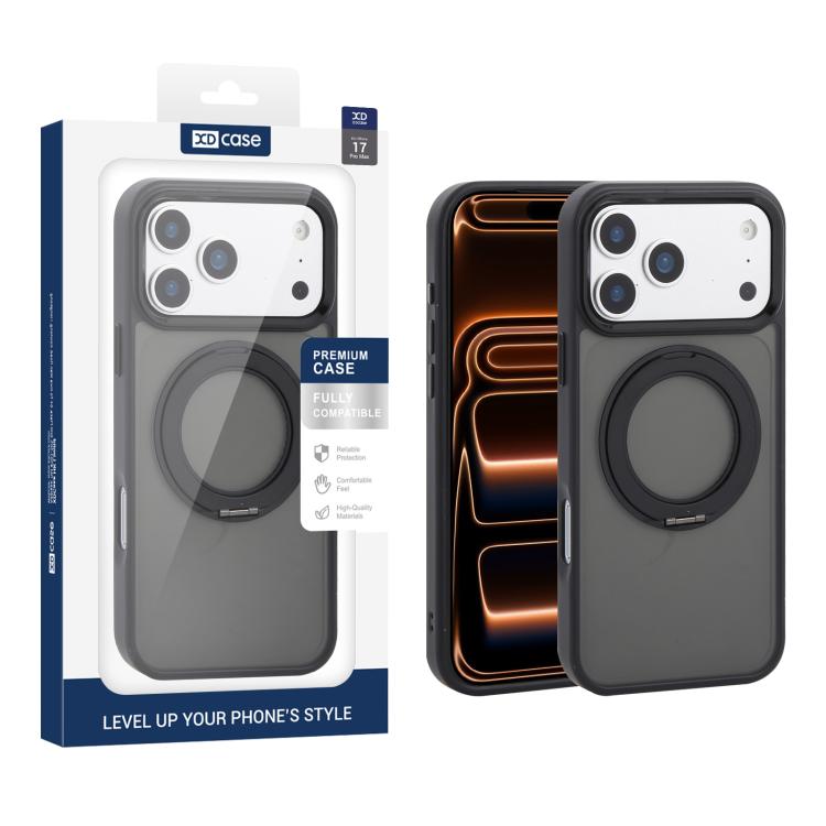 Custodia magnetica con supporto girevole XDcase YADUN per telefono, For iPhone 17 Pro Max, For iPhone 17 Pro