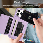Porta carte magnetico con motivo litchi, custodia per telefono, For iPhone 17 Pro Max, For iPhone 17 Pro