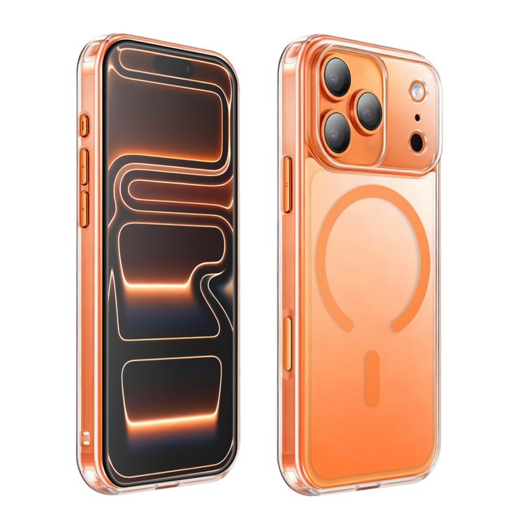 Custodia per telefono XDcase trasparente satinata, magnetica e antiurto., For iPhone 17 Pro Max, For iPhone 17 Pro, For iPhone 17